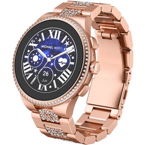 michael kors smartwatch silver|michael kors rose gold smartwatch.